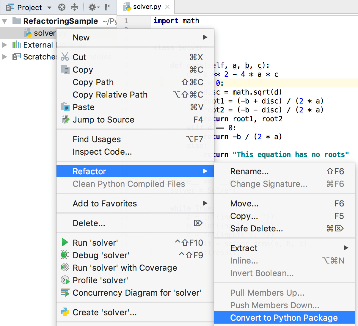 将 Python 模块重构为包