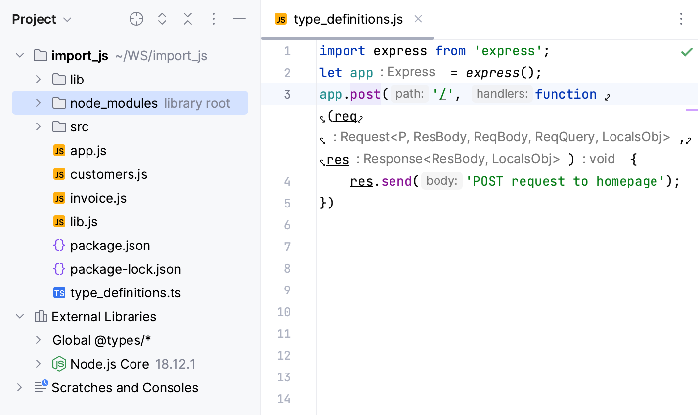 node_modules 文件夹标记为库 root.png node_modules 文件夹标记为库 root.png